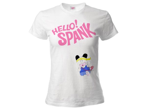 T-Shirt Hello Spank - woman