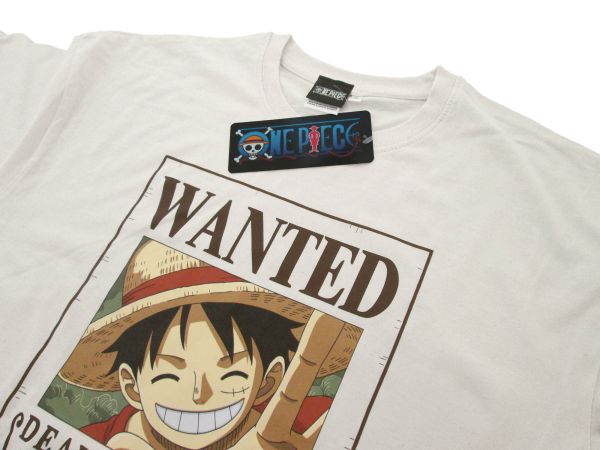 T-Shirt One Piece - Wanted - Monkey D. Luffy