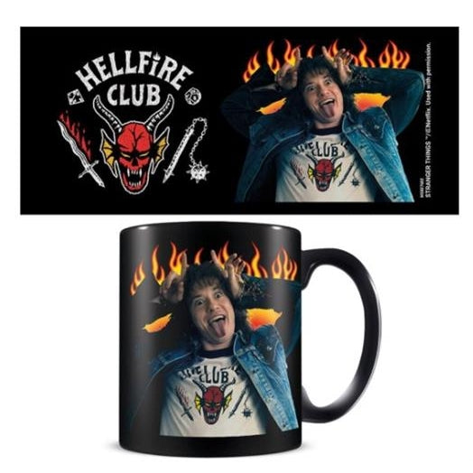 STRANGER THINGS - TAZZA 320ML - EDDIE HELLFIRE