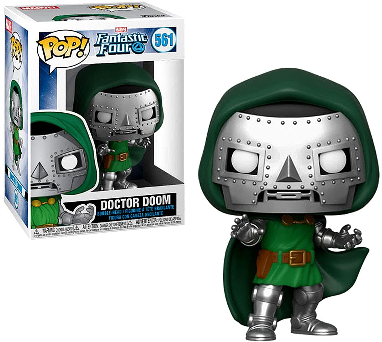 MARVEL: FANTASTIC FUOR 4 DOCTOR DOOM - POP FUNKO VINYL FIGURE 561 9CM