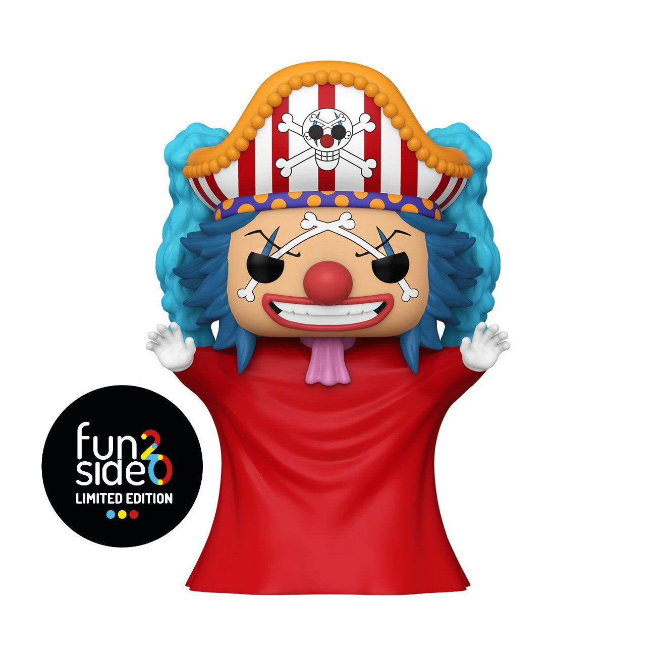 ONE PIECE - POP FUNKO VINYL FIGURE 1778 BUGGY THE CLOWN 9CM