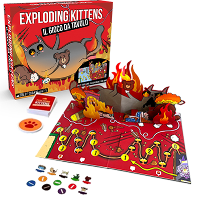 EXPLODING KITTENS - IL GIOCO DA TAVOLO