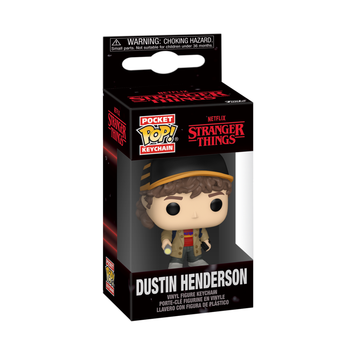 STRANGER THINGS - KEYCHAIN - DUSTIN HENDERSON 4CM