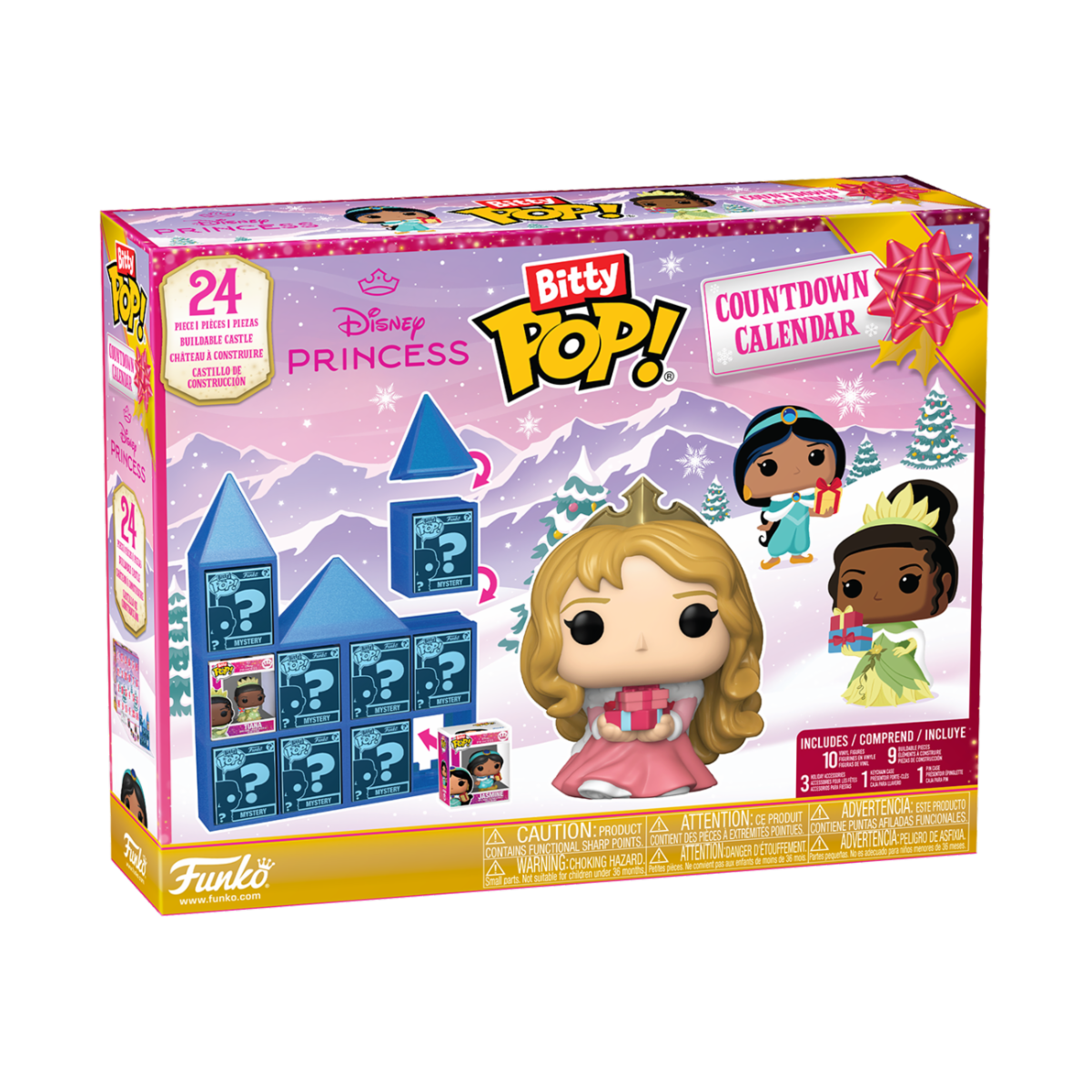 DISNEY: PRINCESS - FUNKO BITTY POP COUNTDOWN CALENDAR - DISNEY PRINCESS HOLIDAY
