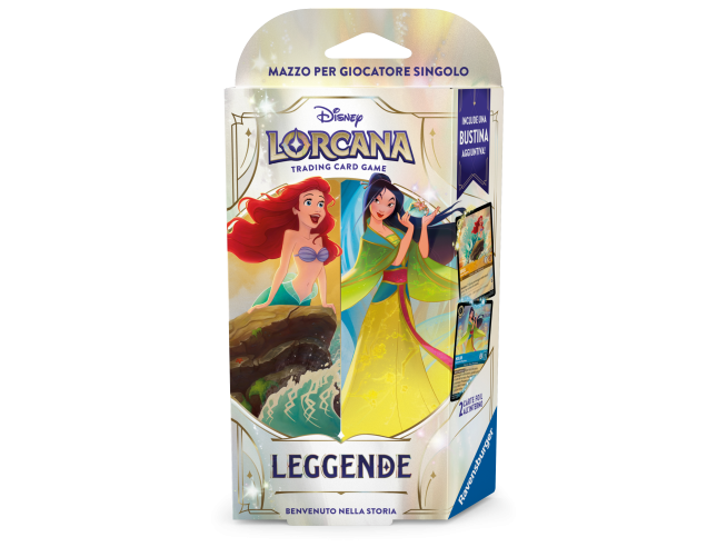 DISNEY LORCANA - LEGGENDE STARTER DECKS Ambro & Zaffiro - ITA