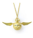 HARRY POTTER - WATCH NECKLACE GOLDEN SNITCH (gold plated)