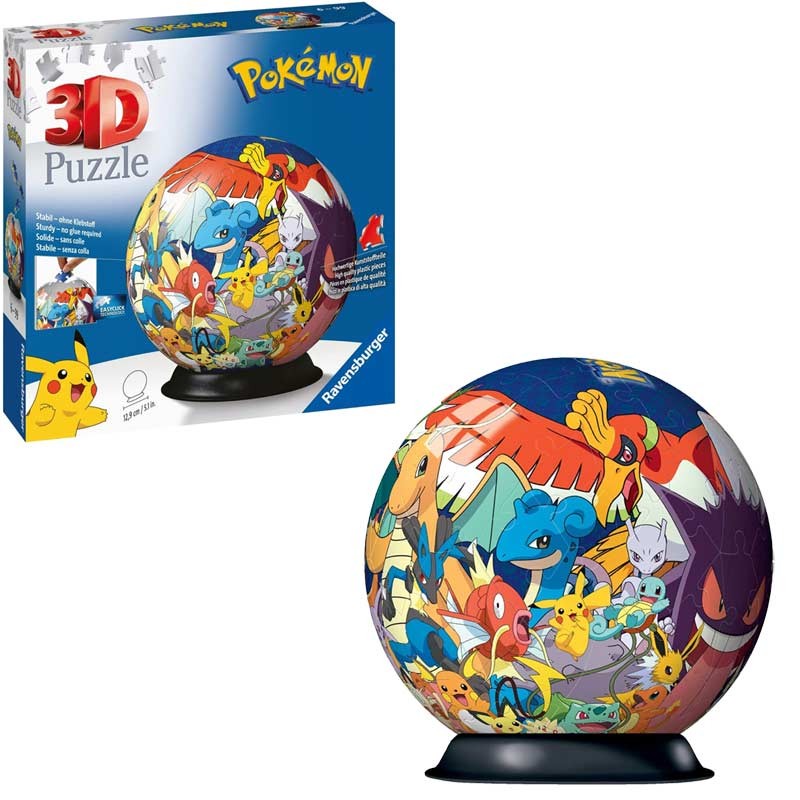 POKEMON - PUZZLEBALL 3D - 72 PZ