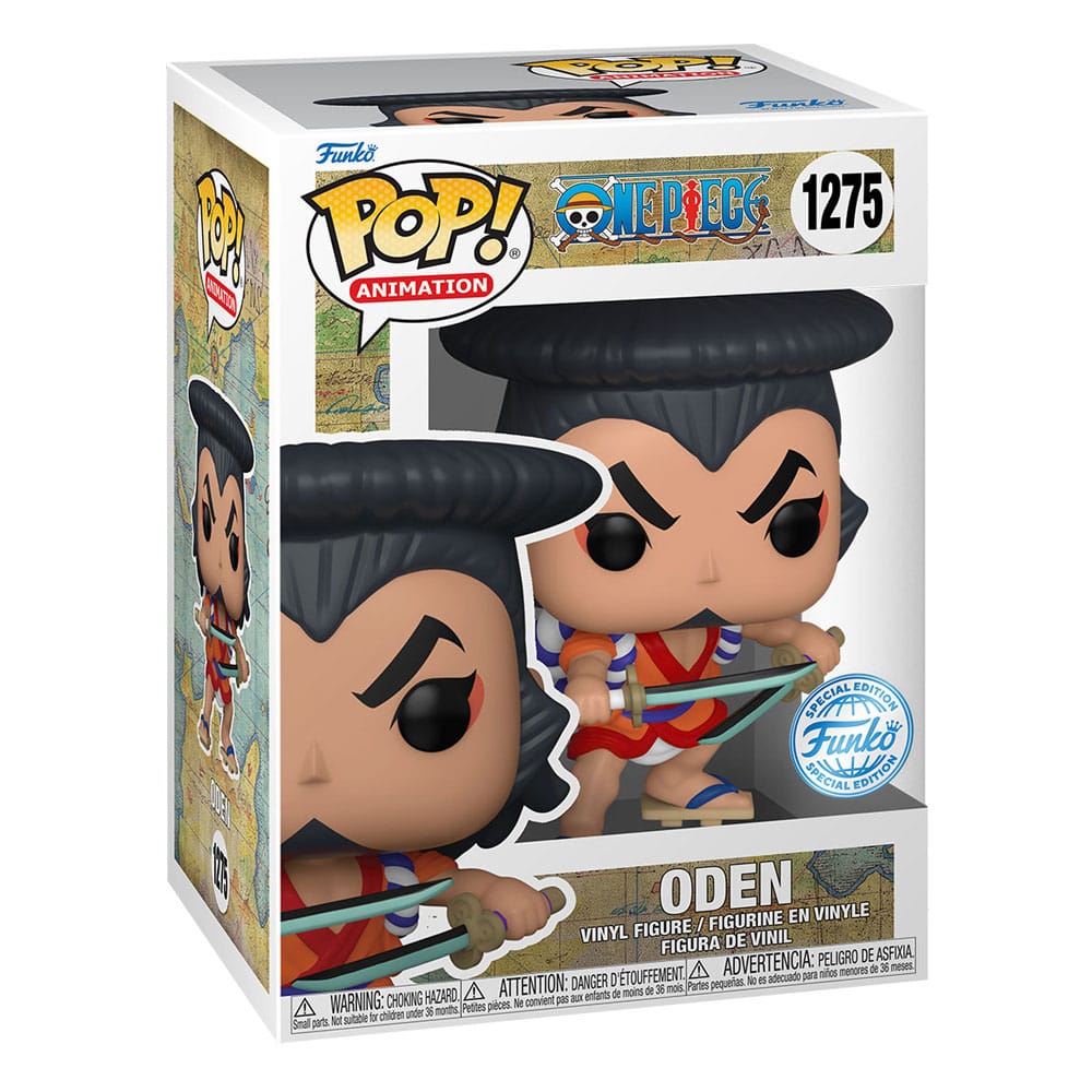 ONE PIECE - POP FUNKO VINYL FIGURE 1275 ODEN (WANO) 9CM