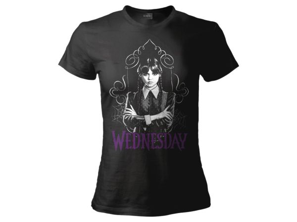 T-Shirt Wednesday - Mercoledì Addams - woman