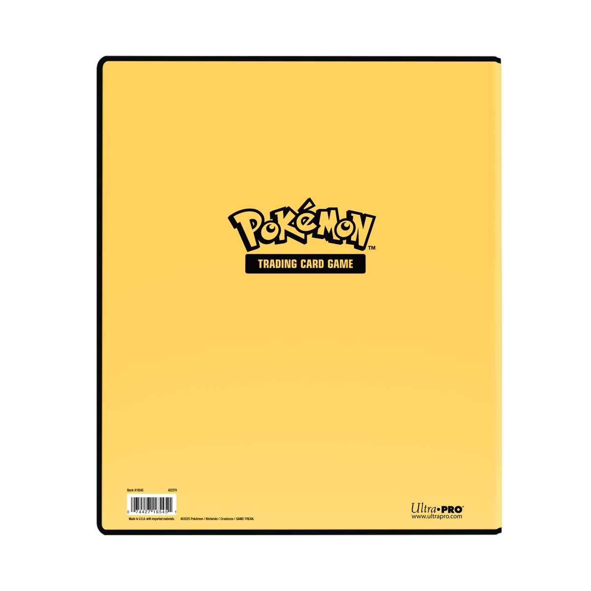 ALBUM 4 TASCHE PORTFOLIO - POKEMON - PIKACHU