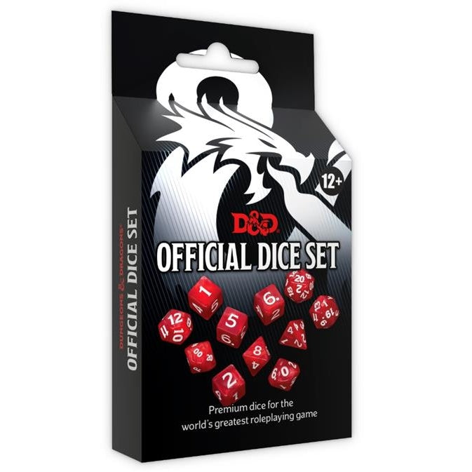 DUNGEONS & DRAGONS - SET DI DADI UFFICIALE