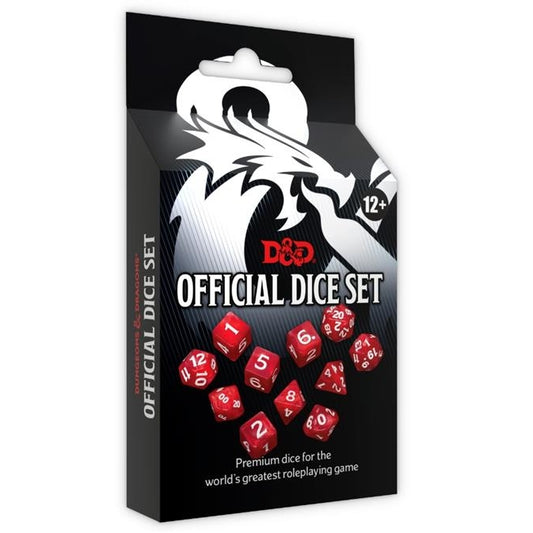 DUNGEONS & DRAGONS - SET DI DADI UFFICIALE