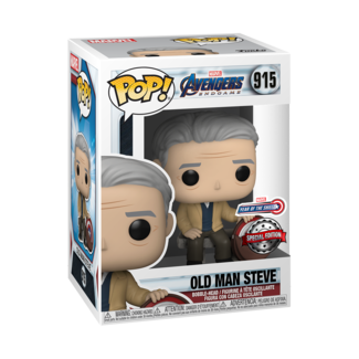 MARVEL: AVENGERS ENDGAME - POP FUNKO VINYL FIGURE 915 OLD MAN STEVE 9CM