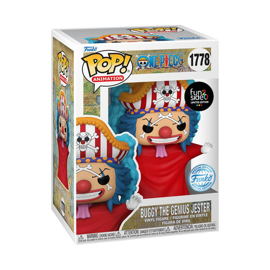 ONE PIECE - POP FUNKO VINYL FIGURE 1778 BUGGY THE CLOWN 9CM