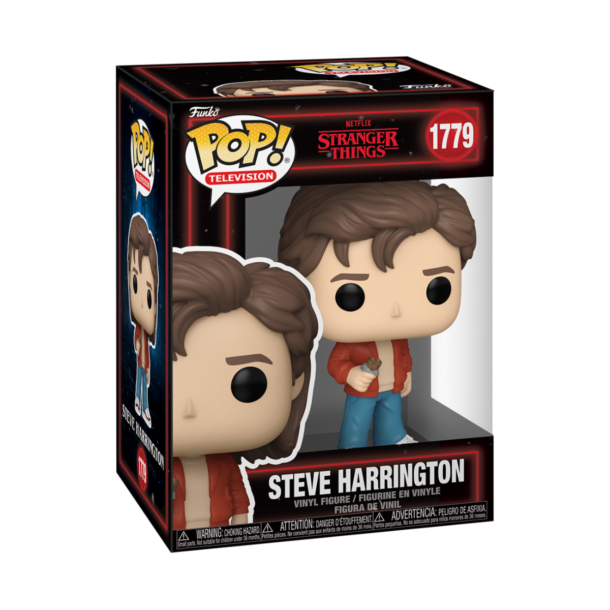 STRANGER THINGS - POP FUNKO VINYL FIGURE 1779 STEVE HARRINGTON 9CM