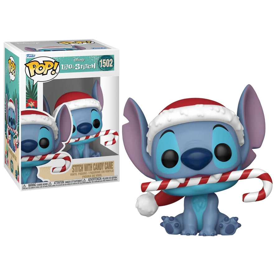 DISNEY: HOLYDAY - LILO & STITICH - POP FUNKO VINYL FIGURE - STITCH W/CC 9CM