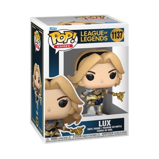 LEAGUE OF LEGENDS - POP FUNKO VINYL FIGURE 1137 LUX 9CM