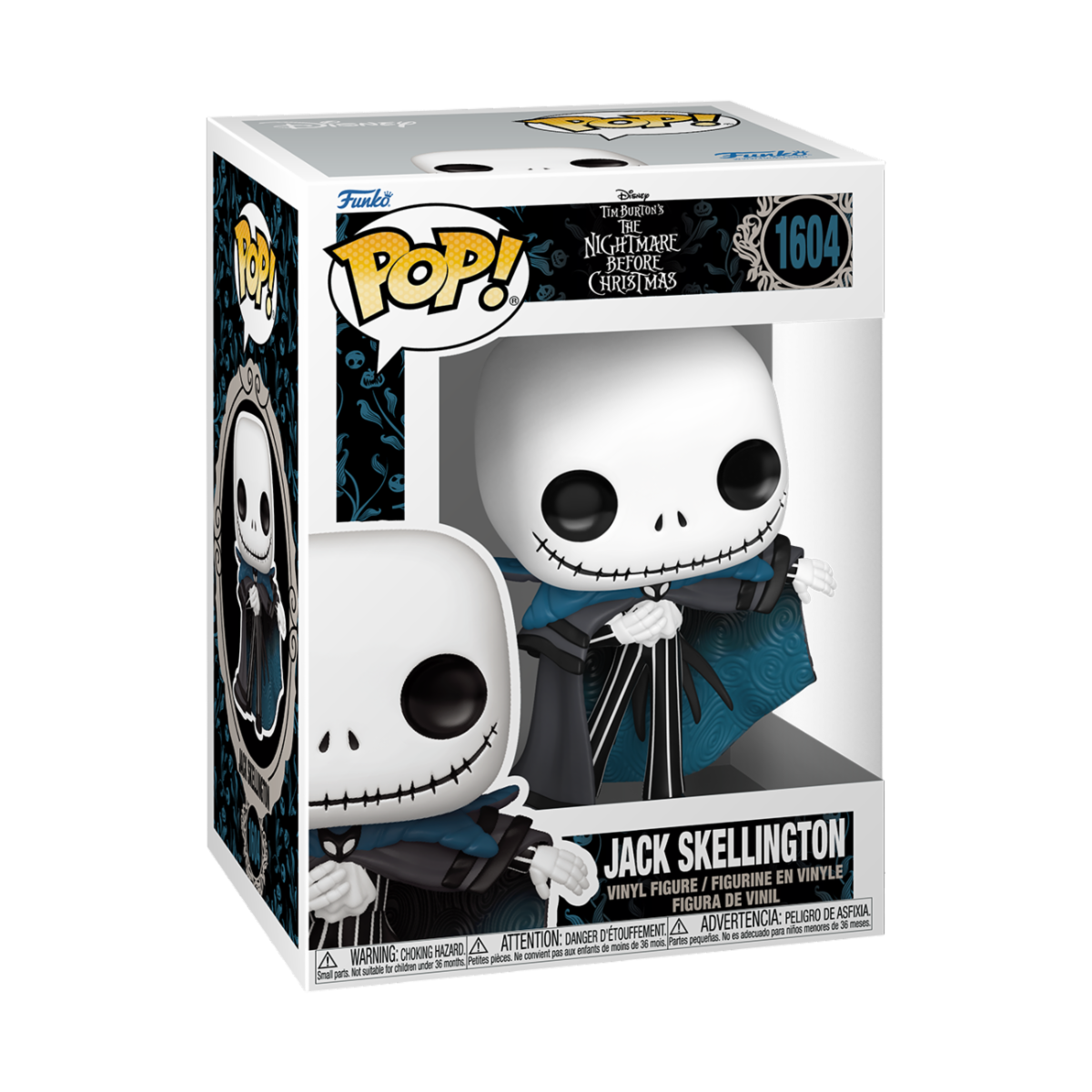 NIGHTMARE BEFORE CHRISTMAS - POP FUNKO VINYL FIGURE 1604 COUTURE JACK SKELLINGTON 9CM