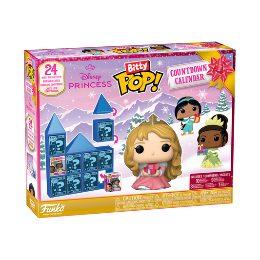 DISNEY: PRINCESS - FUNKO BITTY POP COUNTDOWN CALENDAR - DISNEY PRINCESS HOLIDAY