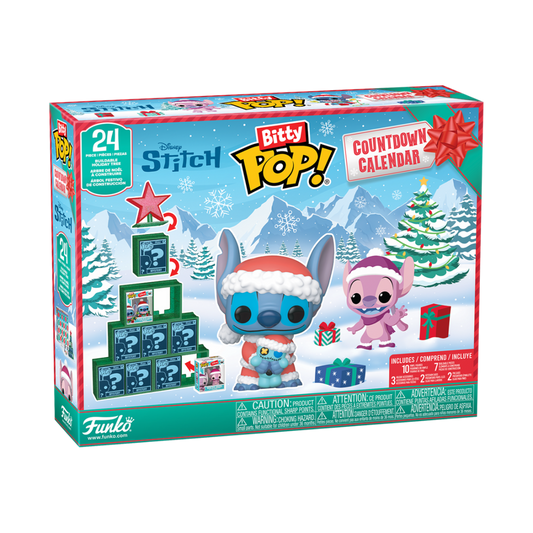 DISNEY: LILO & STITCH - FUNKO BITTY POP COUNTDOWN CALENDAR - STITCH HOLIDAY