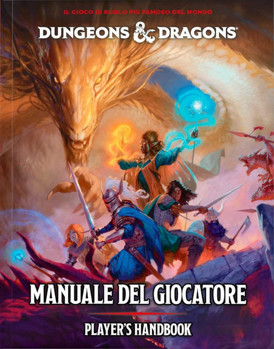 D&D 5.0 - PLAYER'S HANDBOOK 2024 - HARD COVER - ITA