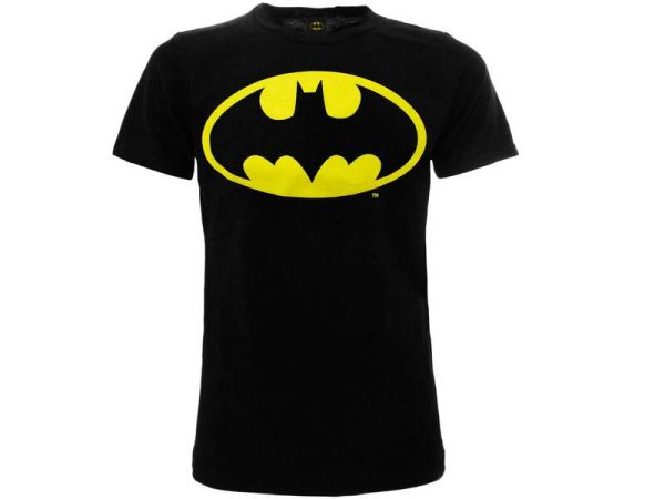 T-Shirt Batman Logo - Nera