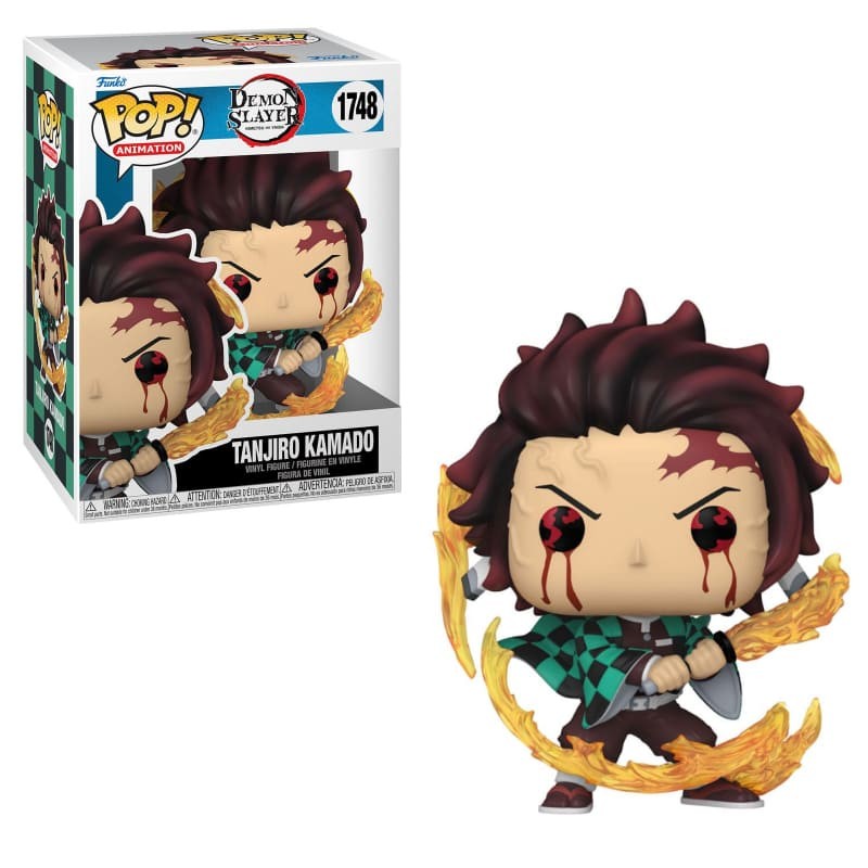 DEMON SLAYER - POP FUNKO VINYL FIGURE 1748 TANJIRO SUN BREATHING