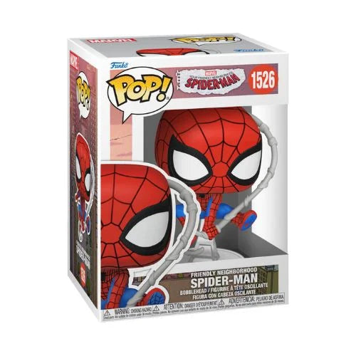 MARVEL SPUDERMAN FRIENDLY NEIGHBORHOOD - POP FUNKO VINYL FIGURE 1526 9CM