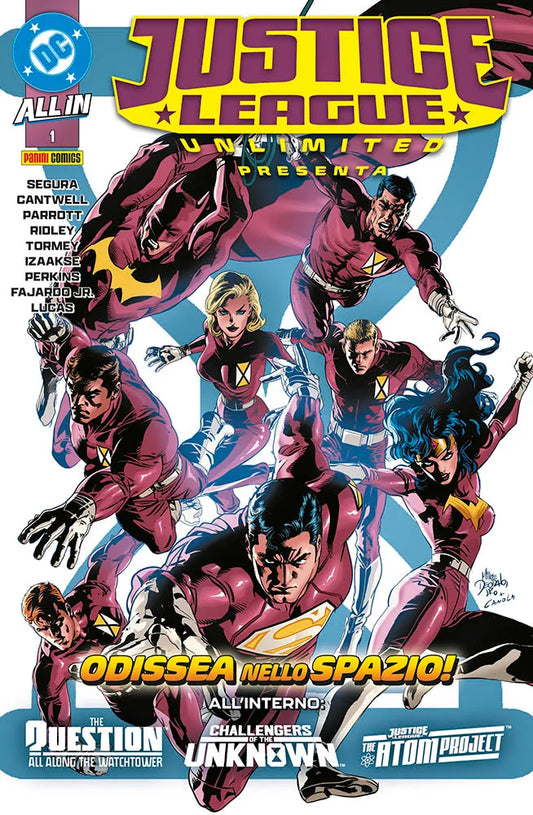 JUSTICE LEAGUE UNLIMITED PRESENTA