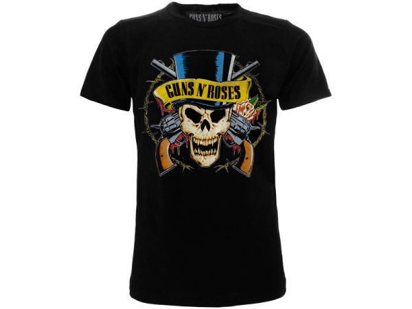 T-Shirt Music Guns N' Roses - Teschio