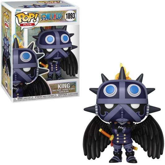 ONE PIECE - POP FUNKO VINYL FIGURE 1893 KING 9CM