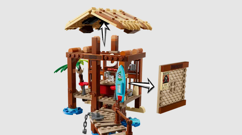 75636 - ONE PIECE - LA CAPANNA DEL VILLAGGIO FOOSHA