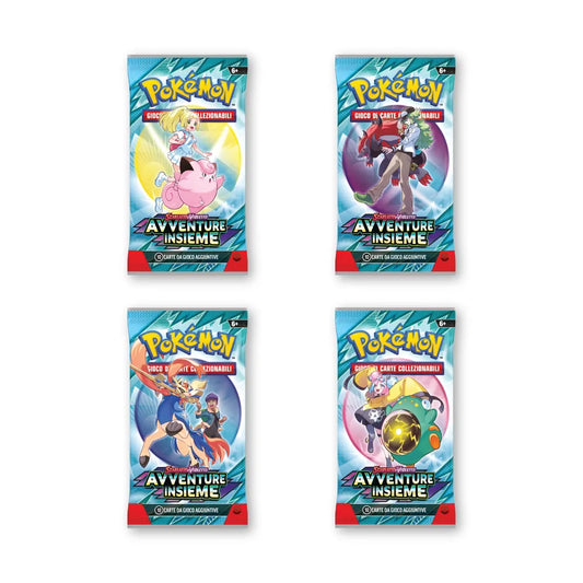 POKEMON - BUSTINE - AVVENTURE INSIEME - ITA