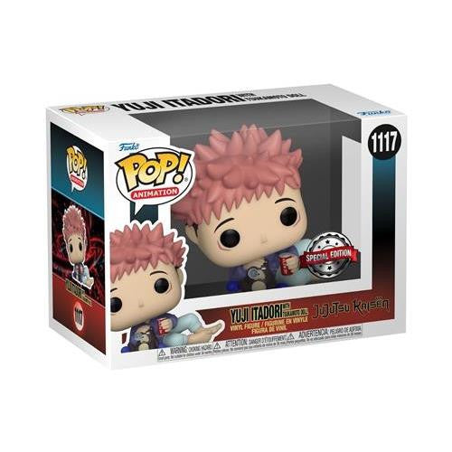 JUJUTSU KAISEN - POP FUNKO VINYL FIGUR - ITADORI W/TSUKAMOTO DOLL 9CM