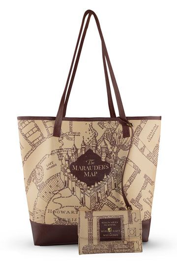 HARRY POTTER BAG & POUCH - MARAUDER'S MAP