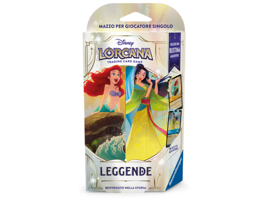 DISNEY LORCANA - LEGGENDE  STARTER DECKS Ambro & Zaffiro - ITA