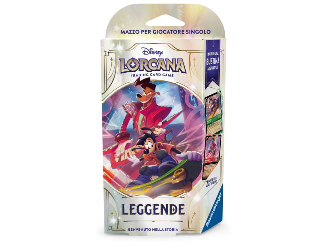 DISNEY LORCANA - LEGGENDE  STARTER DECKS Smeraldo & Rubino - ITA