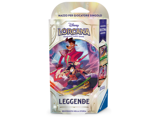 DISNEY LORCANA - LEGGENDE  STARTER DECKS Smeraldo & Rubino - ITA