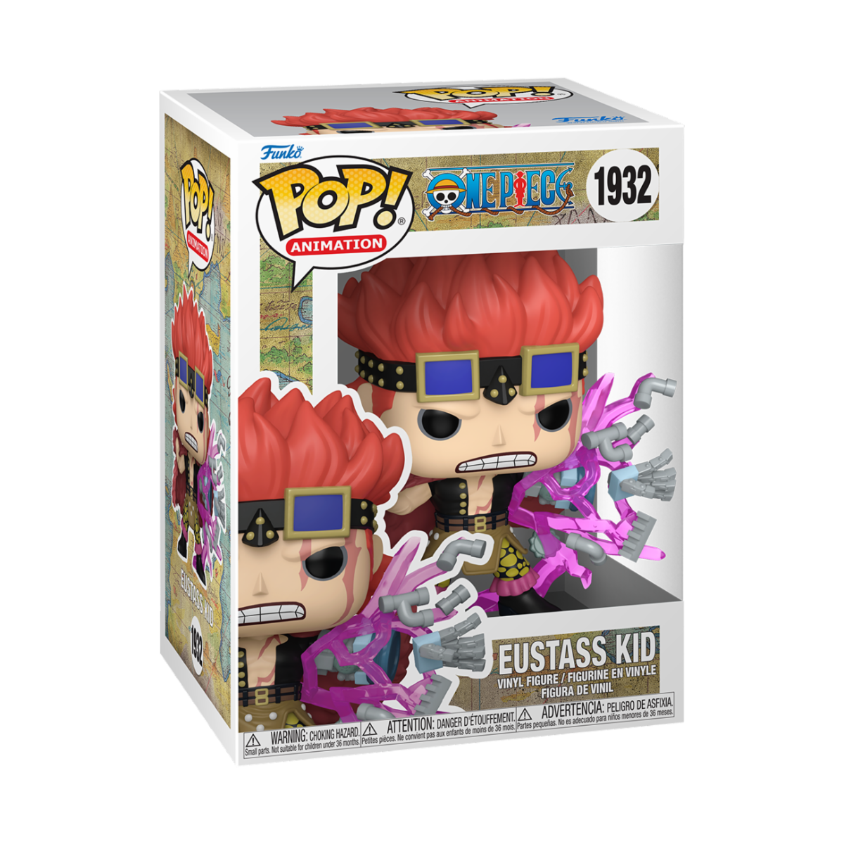 ONE PIECE - POP FUNKO VINYL FIGURE 1932 KID W/AWAKENING 9CM