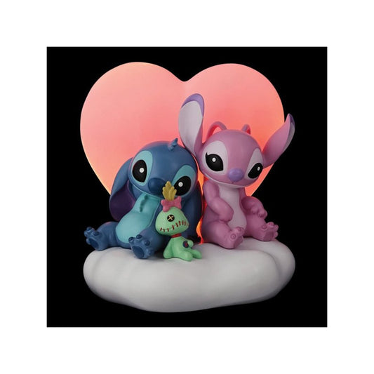 DISNEY: STITCH E ANGEL – LAMPADA CON CUORE