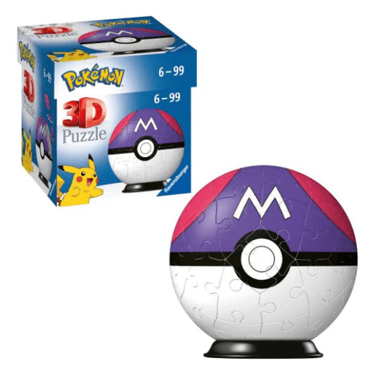 POKEMON - PUZZLEBALL 3D POKEBALL - MASTERBALL