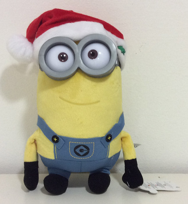 PELUCHE MINIONS NATALE 30cm