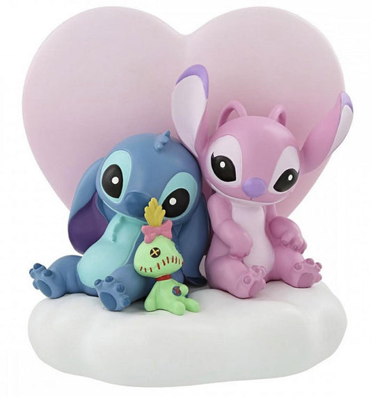 DISNEY: STITCH E ANGEL – LAMPADA CON CUORE