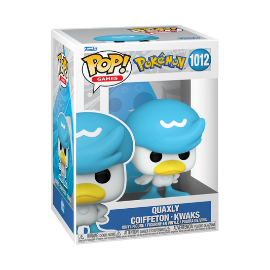 POKEMON - POP FUNKO VINYL FIGURE 1012 QUAXLY (EMEA) 9CM