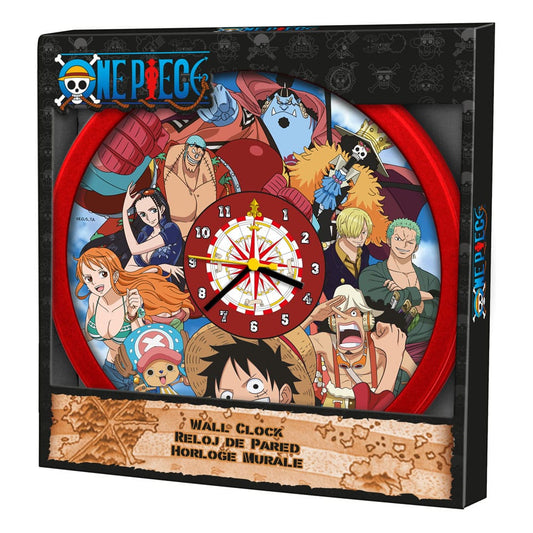 ONE PIECE WALL CLOCK